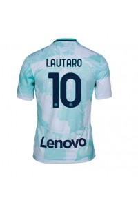 Inter Milan Lautaro Martinez #10 Fotballdrakt Borte Klær 2022-23 Korte ermer
